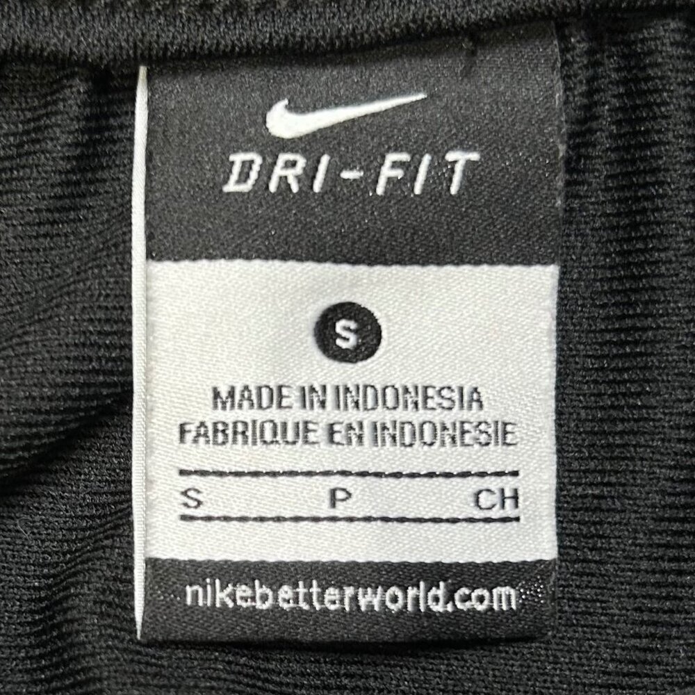 Nike Strike Tech Dri-Fit Small Men Training Pants Joggers Black Red Sports Athle - Picture 6 of 6